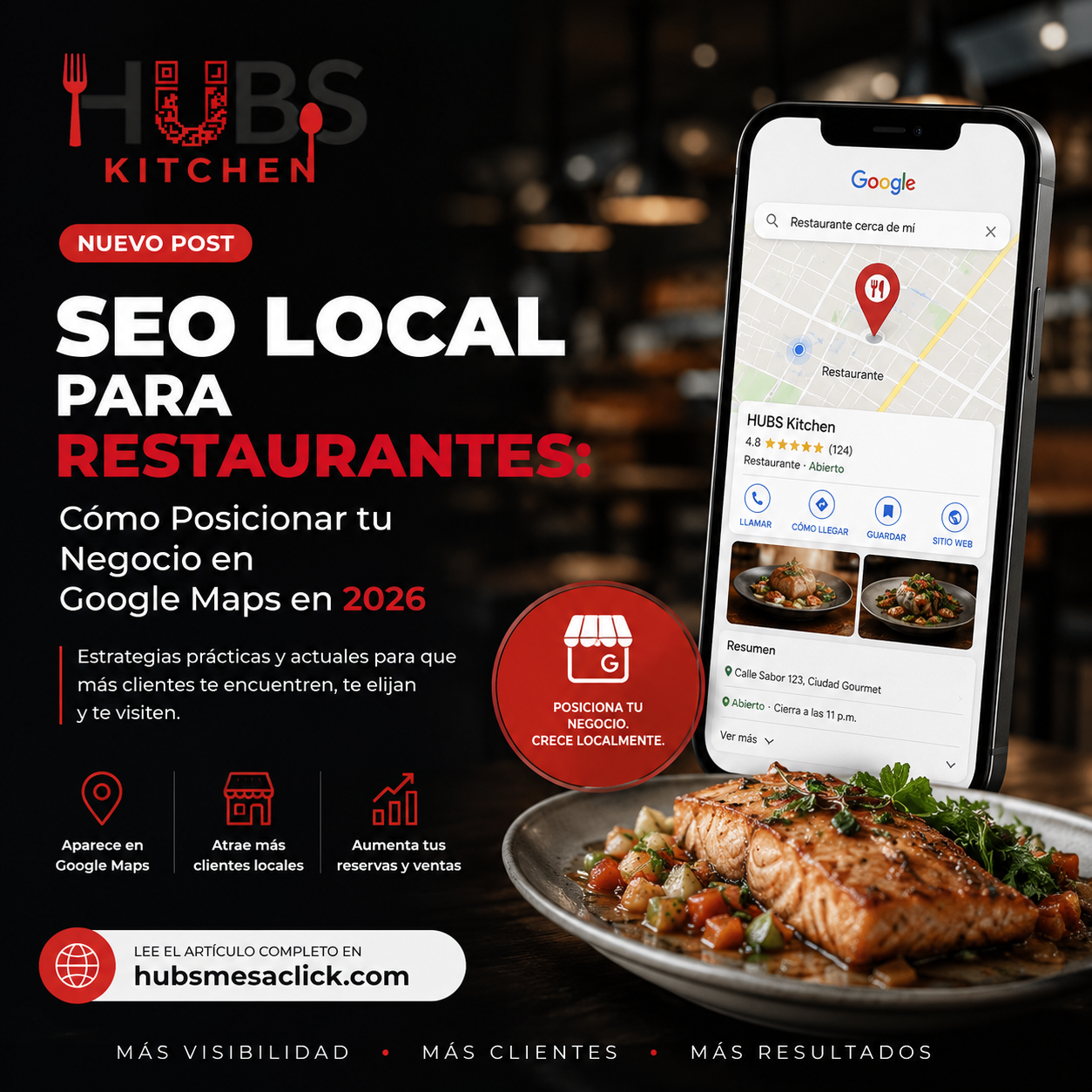 SEO Local para Restaurantes: Cómo Posicionar tu Negocio en Google Maps en 2026